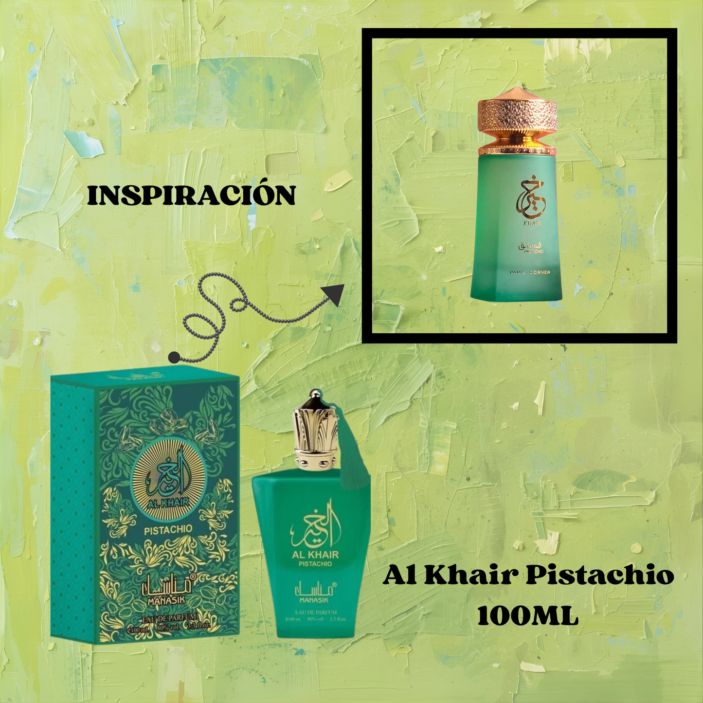 Al Khair Pistachio 100ml - Mamasik