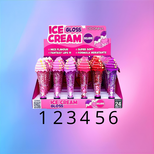 Ice Cream Lip Gloss D'donna