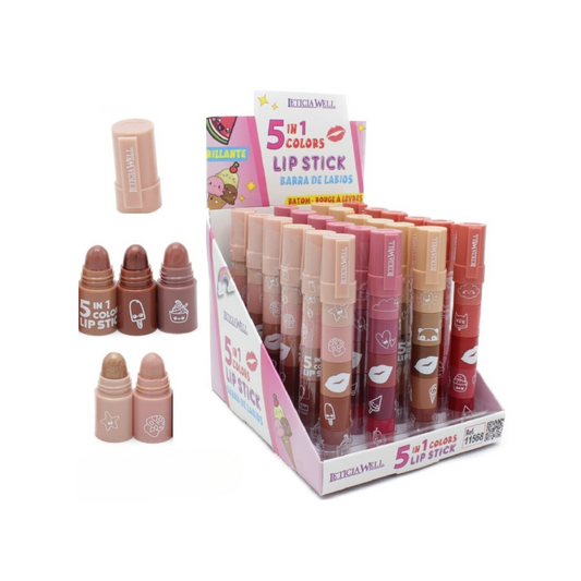 Labial 5 en 1 Leticia Well