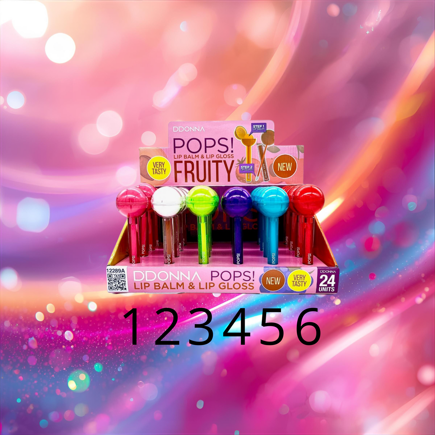 Gloss & Lip Balm D'donna Pops