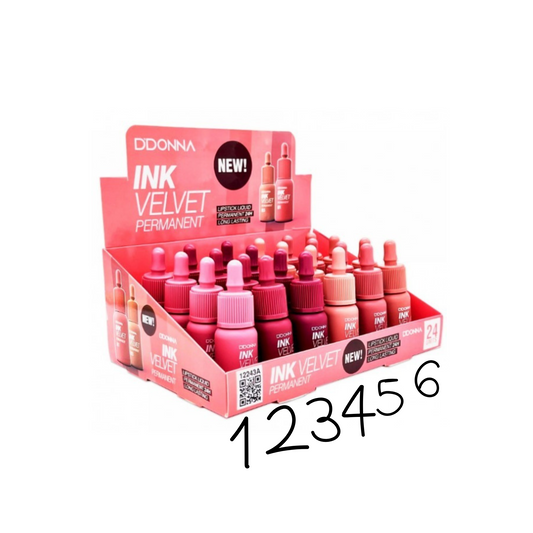 Tinta Labial Velvet D'donna