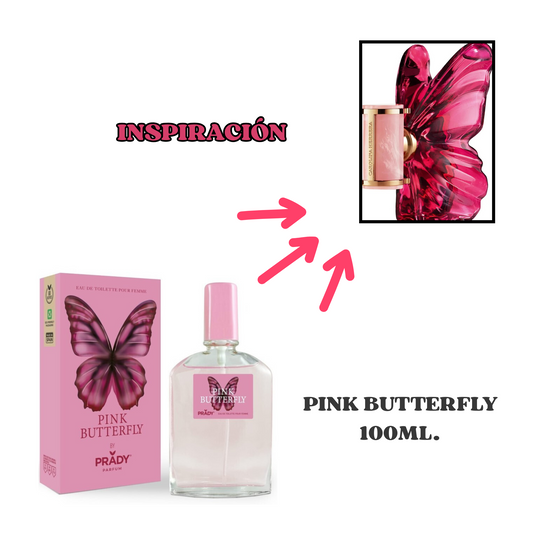 Pink Butterfly 100ml Prady
